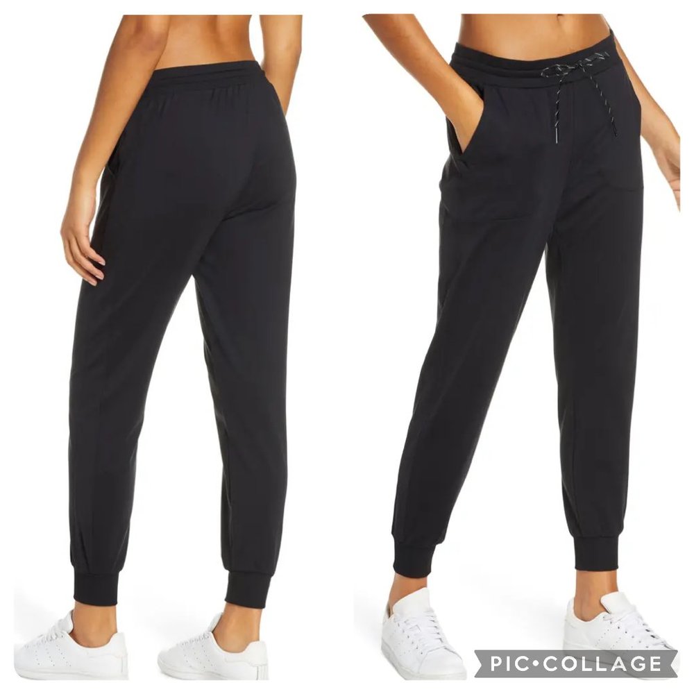 NWT Zella Live In Pocket Light weight knit Joggers, Small